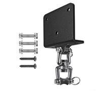 YJDOORPLAY Duty - Soporte giratorio de 360° para saco de arena para montaje de vigas en I, soporte de entrenamiento de fuerza con ángulos ajustables para acondicionamiento de gimnasio y entrenamientos