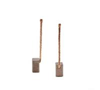 YJDOORPLAY Escobillas de carbón de 6 x 6 x 10 mm para motor de ventilador, motor de ventilador, motor de limpiaparabrisas, motor de elevación de ventana, paquete de 2 o 10, para herramientas