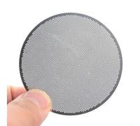 YJDOORPLAY Filtros de café reutilizables, filtro de acero inoxidable de 61 mm de diámetro, para cafetera Aeropress, para hacer café, paquete de 2