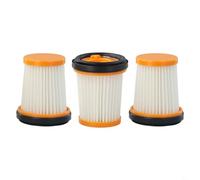 YJDOORPLAY Paquete de 3 filtros de vacío para aspiradora de mano inalámbrica Shark WV200EU WV251EU, accesorios reutilizables de filtro pre y post motor