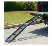 YJEUZCD 399 Libras Capacidad Acero Tráiler Rampas, Plegable Motocicleta Rampa, Universales Cargando Rampa Para Motocicleta Tractor Cortacésped Quitanieves(2pcs)