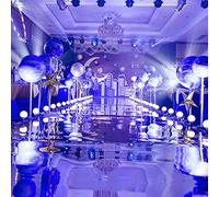 YJEUZCD Alfombra De Boda, Doble Cara Espejo Reflectante Alfombra, Cortable Escenario Exposición Graduación Fiesta Telones De Fondo Alfombra Runner, 1/1.2/1.5m (Color : Silver, Tamaño : 1.5x10m)
