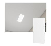 YJEUZCD Aluminio Decorativo Techo Sintió, Cubierta Paneles para Cocina Baño Sótano, Liso Interior Cocina Oficina Baño Caseta Panel Hoja(Gray-B,15pcs-30x60cm)