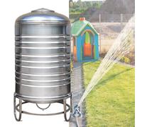 YJEUZCD Bueno Presión Tanque, Totalmente Automático Agrícola Residencial 200-400L Agua Contenedor, Verticales Agua Almacenamiento Vejiga con Kit De Montaje(400L-61x135cm)