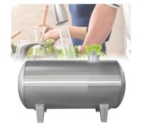 YJEUZCD Completamente Automático Presurizado Agua Tanques, Viviendas Horizontales Agua Tanque, Hogar Agua Almacenamiento Contenedores con Kit De Montaje(250L-50x120cm)