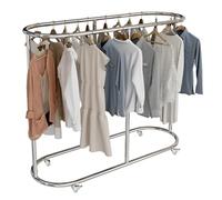 YJEUZCD Creativo Pantalla Prenda Bastidores En Tiendas De Ropa, Independiente Pantalla Venta Al por Menor Estante, Dormitorio Salón Boutique Comercial Percha(47.2x17.7x63in)