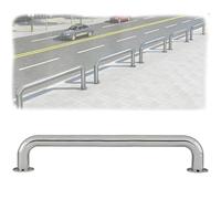 YJEUZCD En Forma De U Barandilla Barra Barandillas, Estacionamiento Espacio Aislamiento Valla Bases, Almacenes Garaje Camino De Entrada Peatón Pasillo Divisor(63.0x15.7in/160x40cm)