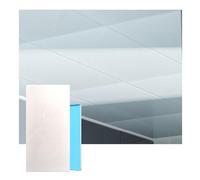 YJEUZCD Liso Techo Teja, Aluminio Escudete Lámina Panel, Interior Cocina Caseta Instalación Panel, Oficina Decorar Lavable Cubrir Hoja(White-D,1pcs-30x60cm)