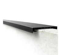 YJEUZCD Muro Límite Borde Goteo Tira con Ranura De Luz, Deflector Carril para Agua De Lluvia Reflujo Prevención, Edificio Alero Protector Dispositivo(15x90cm/5.9x35.4in)