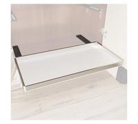 YJEUZCD Sacar Zapato Estante Gabinete Organizador, Armario Riel Deslizante, Deslizar hacia Afuera Cajones Bandeja para Cocina Despensa Entrada Dormitorio(52.2x40cm)