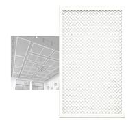 YJEUZCD Techo Decorativo Techo Cubriendo Paneles, Interiores Cocina Sótano Restaurante Oficina Azotea Panel Hoja, Sala De Estar Pared Pantalla(50x95cm)