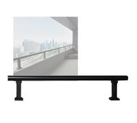 YJEUZCD Valla Carril Horizontales Metales Cubierta Barandilla, Pared Extensor Valla Piso Barandilla Equipo, Temporal Piscina Patio Balcón Intensificado Piquete(50x20 cm)