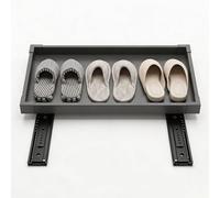 YJEUZCD Zapatero Extraíble Fondo Armario Entrada, Cajón Zapatos Apertura por Presión, Sin Taladrar, Desmontable, Profundidad 31cm(71x31cm)