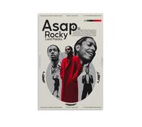 YJHXYCCS ASAP Rocky Famous Singer - Póster decorativo de la serie de portadas de álbumes musicales de cantante famoso, arte de pared, pintura decorativa para dormitorio, 30 x 45 cm, estilo sin marco