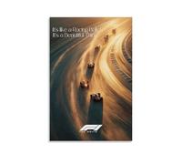YJHXYCCS Póster decorativo de la serie de televisión de The MovieClassic de F1 de The MovieClassic Movies, 30 x 45 cm, estilo sin marco