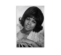 YJJECP Aretha Franklin, pósteres decorativos impermeables y modernos, para el hogar, para el lugar de trabajo, arte de pared para el hogar, fácil de instalar, estilo sin marco, 30 x 45 cm