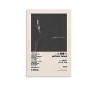 YJJECP Batterie Faible-DamsoWall - Pósteres decorativos impermeables y modernos, impresión para el hogar, arte de pared para el hogar, fácil de instalar, estilo sin marco, 60 x 90 cm