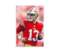 YJJECP Brock PurdyWall - Pósteres decorativos impermeables y modernos, impresión para el hogar, lugar de trabajo, arte de pared para el hogar, fácil de instalar, estilo sin marco, 50 x 75 cm