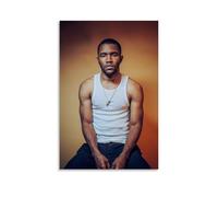 YJJECP Frank Ocean- Póster decorativo para pared, impermeable, moderno, impresión para el hogar, lugar de trabajo, arte de pared para el hogar, fácil de instalar, estilo sin marco, 50 x 75 cm