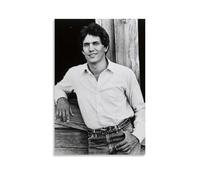 YJJECP George StraitWall - Pósteres decorativos impermeables y modernos, impresión para el hogar, lugar de trabajo, arte de pared para el hogar, fácil de instalar, estilo sin marco, 50 x 75 cm