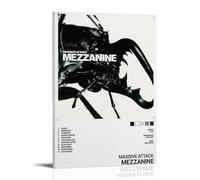 YJJECP Mezzanine by Massive Attack- Pósteres de decoración de pared, impermeables, modernos, impresión para el hogar, lugar de trabajo, arte de pared para el hogar, fácil de instalar, estilo marco, 30