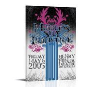 YJJECP Mindless Self IndulgencePósteres de decoración de pared, impermeables, modernos, impresión para el hogar, lugar de trabajo, arte de pared para el hogar, fácil de instalar, estilo marco, 20 x 30