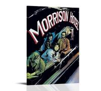 YJJECP Morrison Hotel by The DoorsPóster decorativo de pared, impermeable, moderno, impresión para el hogar, lugar de trabajo, arte de pared para el hogar, fácil de instalar, estilo marco, 30 x 45 cm