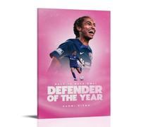 YJJECP Naomi GirmaWall - Pósteres decorativos impermeables y modernos, impresión para el hogar, lugar de trabajo, arte de pared para el hogar, fácil de instalar, estilo marco, 40 x 60 cm