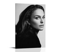 YJJECP Natalie Portman - Pósteres de decoración de pared, impermeables, modernos, impresión para el hogar, lugar de trabajo, arte de pared para el hogar, fácil de instalar, estilo marco, 20 x 30 cm