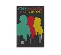 YJJECP Only Murders in The BuildingPóster decorativo de pared, impermeable, moderno, impresión para el hogar, lugar de trabajo, arte de pared para el hogar, fácil de instalar, estilo sin marco, 50 x