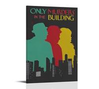 YJJECP Only Murders in The BuildingPóster decorativo de pared, impermeable, moderno, impresión para el hogar, lugar de trabajo, arte de pared para el hogar, fácil de instalar, estilo marco, 60 x 90 cm