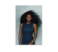 YJJECP Serena Williams - Pósteres decorativos para pared, impermeables, modernos, impresión para el hogar, lugar de trabajo, arte de pared para el hogar, fácil de instalar, estilo sin marco, 60 x 90