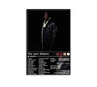 YJJECP The Last Slimeto YoungBoy Never Broke AgainWall Decor Posters Impermeable Moderno Impresión Hogar Lugar de Trabajo Arte de Pared Fácil de Instalar Estilo Sin Marco 60 x 90 cm