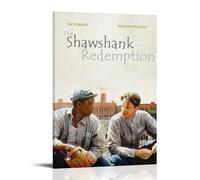 YJJECP The Shawshank Redemption - Pósteres decorativos impermeables y modernos, impresión para el hogar, lugar de trabajo, arte de pared para el hogar, fácil de instalar, estilo marco, 50 x 75 cm