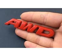 YJJSM Insignia de Coche para Toyota RAV4 2015-2018,Pegatinas para automóviles Insignia Logotipo Capó Delantero Puerta del Maletero Pegatinas Logo Emblema Adhesivo Car Styling,Small-Red