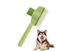 Yjkedfh Cepillo de pelo de gato - Peine de limpieza ergonómico con para mascotas - Cepillo para gatos, para el cuidado del pelaje y el pelo del perro, quitar el pelo de la capa interna desenredar