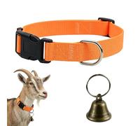 Yjkedfh Collar de Pastoreo para Cabras | Hebilla De Liberación Rápida - Collar Ganadero - para Amantes De Animales, Criadores, Granjeros Y Pastores En Rancho, Granja O Pasto Invernal