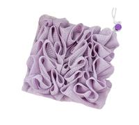 Yjkedfh Esponja de lufa para baño, depurador de almohadilla de lufa,Almohadilla de paño para fregar la ducha de lufa para baño - Toalla de baño de esponja de viaje 2 en 1 para mujeres y niñas