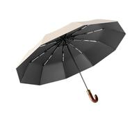 Yjkedfh Paraguas Automático De Apertura Y Cierre | Impermeable y Anti- Paraguas De Viaje Resistente Al | para Hombres Viajeros Estudiantes Desplazamiento Diario Viaje Negocio Vacaciones Deportes Golf