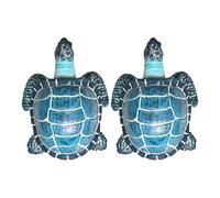 Yjkedfh Tapa de Tornillo para inodoros, Accesorios de baño de 2 Piezas en Forma de Tortuga | Decorativas de Resina para Tornillos de Inodoro - para Piezas de Repuesto en el baño, Ducha