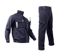 YJKJ Mono De Trabajo, Soldador Ropa Trabajo, Puro Algodón Usable Anti-Quemaduras Adecuado para Una Variedad De Trabajadores.,L