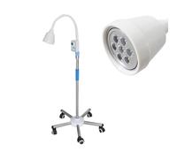 yjnhxns Lámpara de Examen médico LED Tipo móvil Lámpara de Examen de ginecología de pie Lámpara de Examen quirúrgico Ajustable en Altura con rotación de 360 °