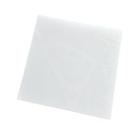 YJQHODY 1 placa de silicona blanca de 50-1000 mm de largo, almohadilla de goma de silicona semitransparente, lámina fina for modelo(50 * 50 * 8MM)