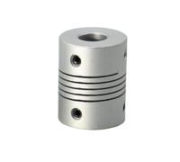 YJQHODY Acoplador de motor con codificador de aluminio (1 pieza), acoplamiento elástico negro LR2, nailon, plástico y fibra de vidrio.(19x25x8x8mm)