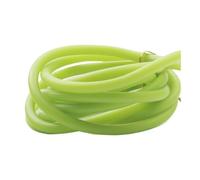 YJQHODY Cuerda elástica de Pesca antienredos de 1/2 m de Largo, Cuerda de Goma Altamente elástica for Pesca en el mar, 1 Unidad(Green,1M)