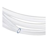 YJQHODY Manguera de silicona transparente y duradera, longitud 10 m, 5 m, 1 m, tubo de caucho de silicona for compresor de aire, 1 pieza(10METERS*6MM*12MM)