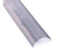 YJQHODY Tira de silicona autoadhesiva for baño, grosor de 10,05 mm y 24,34 mm de ancho, color negro, barrera de ducha VMQ, 1 unidad(Clear,3.0M)