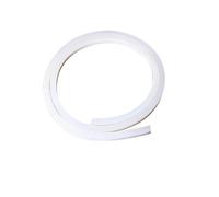 YJQHODY Tira de silicona cuadrada de cabeza sólida de 3 metros, color blanco, resistente, for sellado de laboratorio.(12 x 12mm)