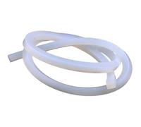 YJQHODY Tira sólida de junta resistente al agua de 1 m, tira de sellado blanca de alta temperatura con cabeza cuadrada(25x25mm)