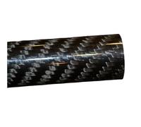 YJQHODY Tubos huecos de fibra de carbono, estabilidad dimensional, varilla brillante de sarga 3K for aplicaciones RC (2 unidades)(30x28x500mm)